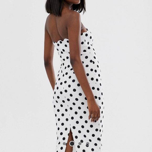 Maternity dress - Polka dot - US size 10 - Picture 2 of 3